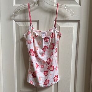 LOFT Pink Floral Camisole or sleepwear